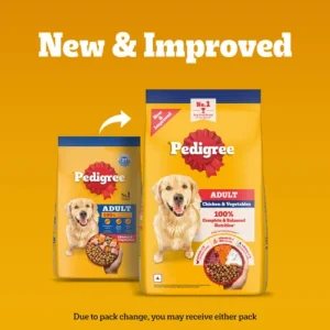 pedigree adult dog food 1kg chicken and vegetables flavor at Bhopal Pets Online